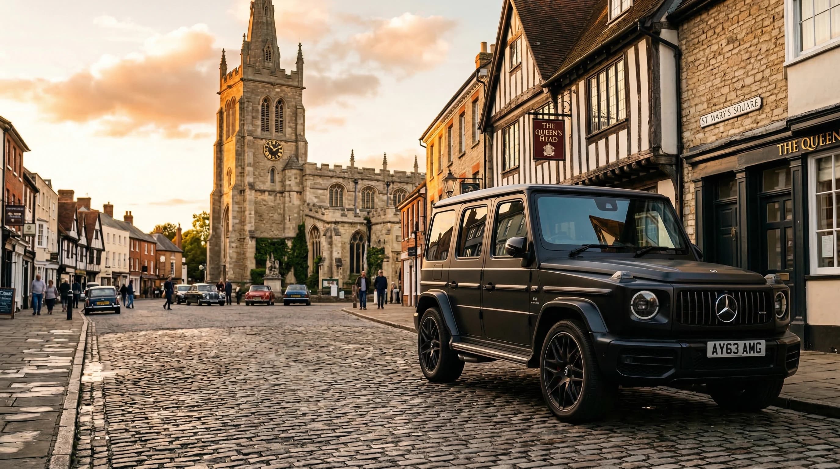 Luxury supercar hire in Aylesbury — self-drive, chauffeur, and wedding car rental