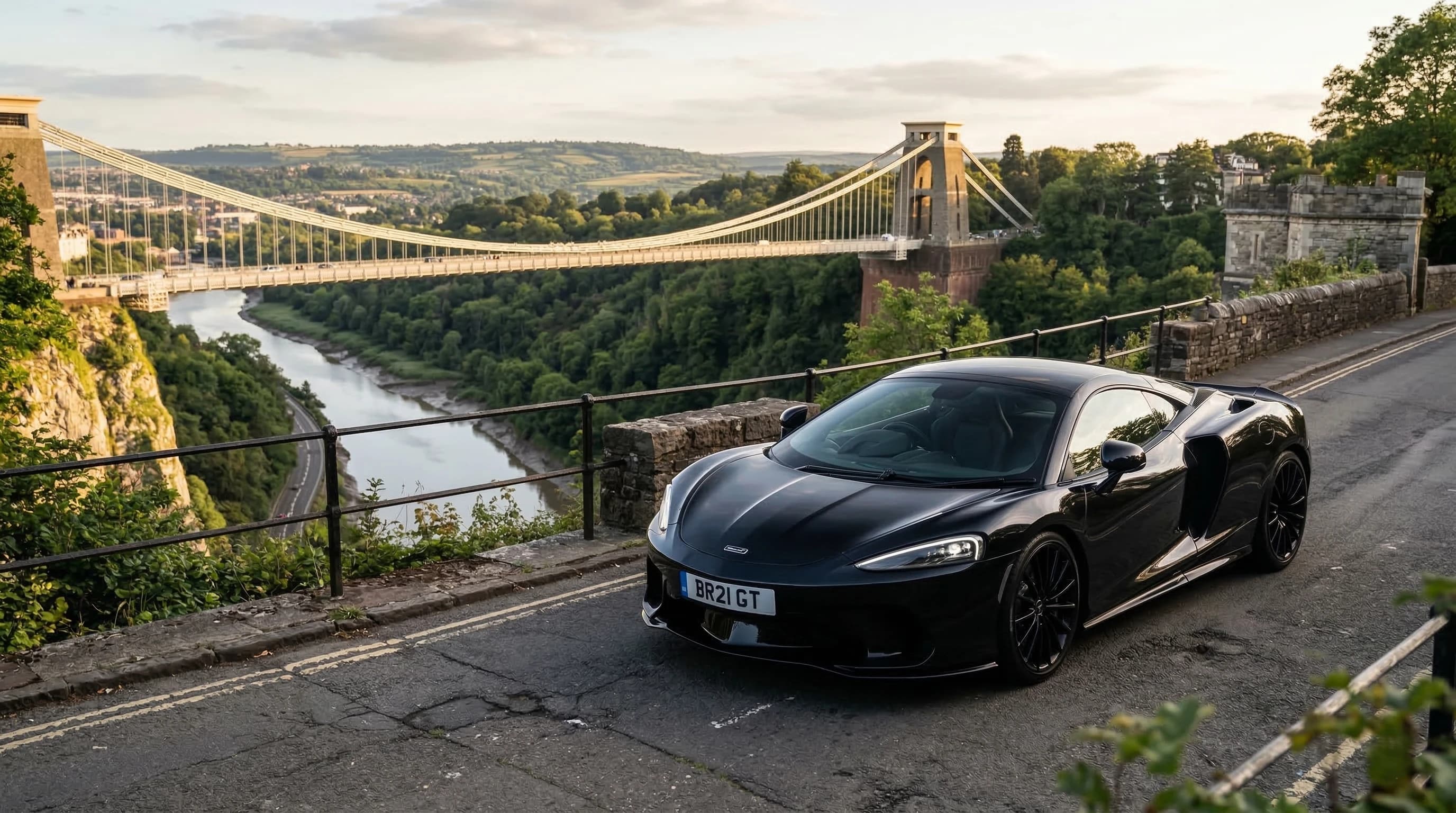 Luxury supercar hire in Bristol — self-drive, chauffeur, and wedding car rental