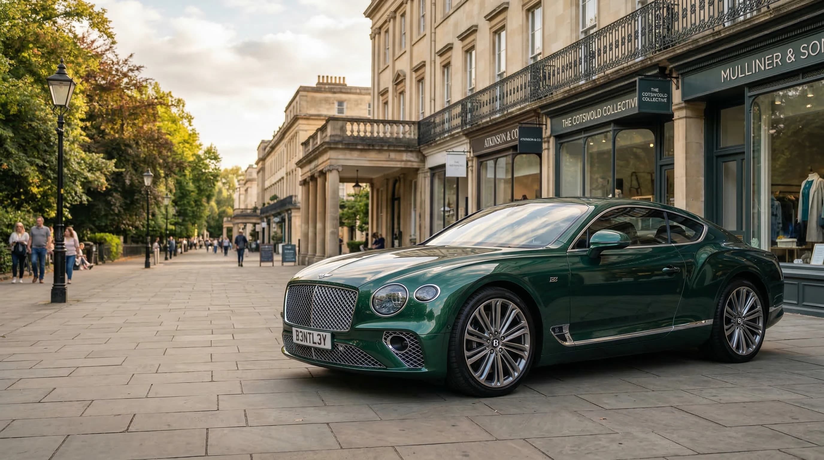 Luxury supercar hire in Cheltenham — self-drive, chauffeur, and wedding car rental