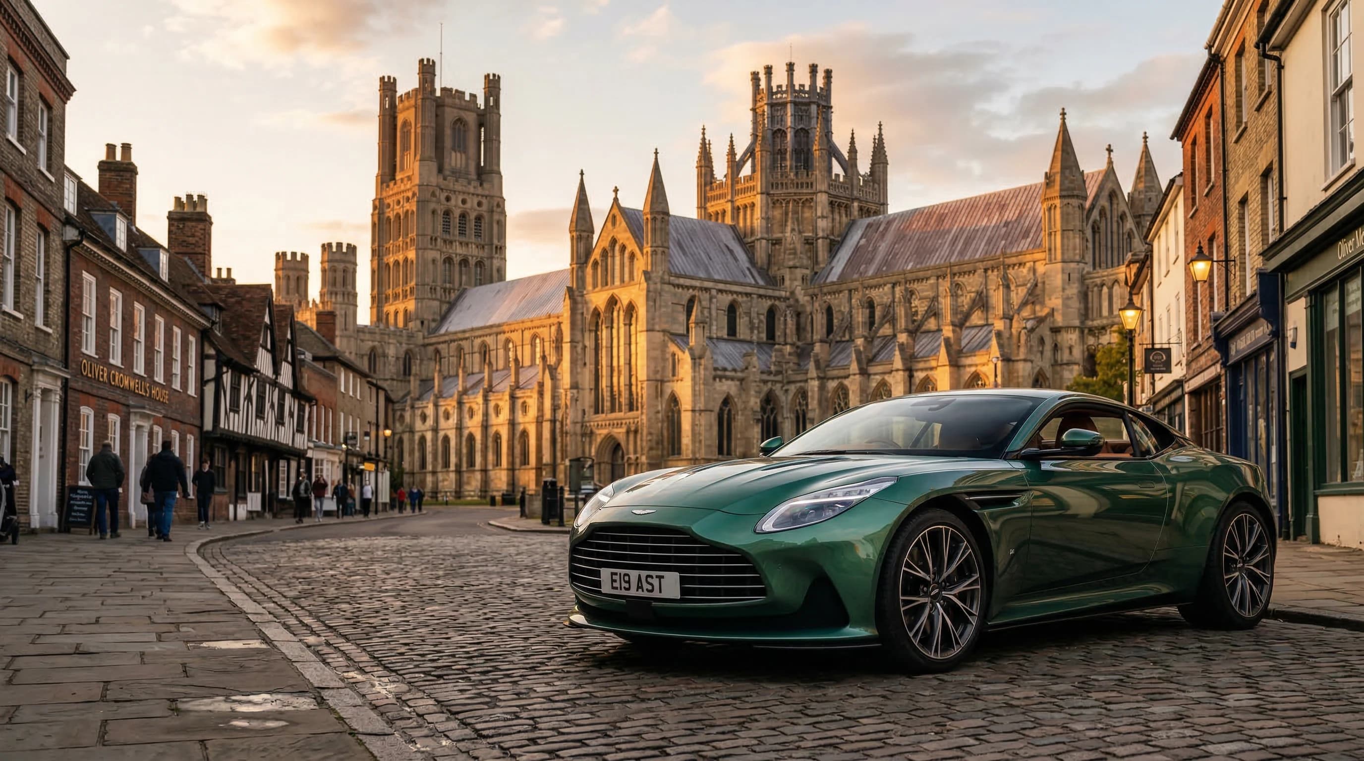 Luxury supercar hire in Ely — self-drive, chauffeur, and wedding car rental