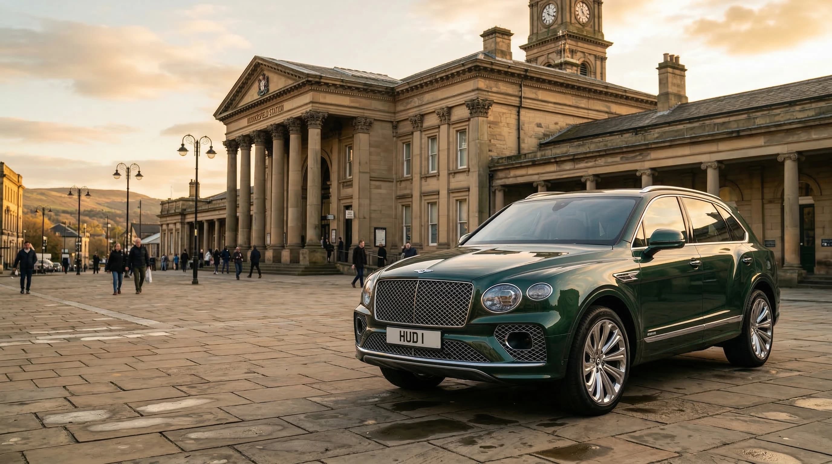 Luxury supercar hire in Huddersfield — self-drive, chauffeur, and wedding car rental