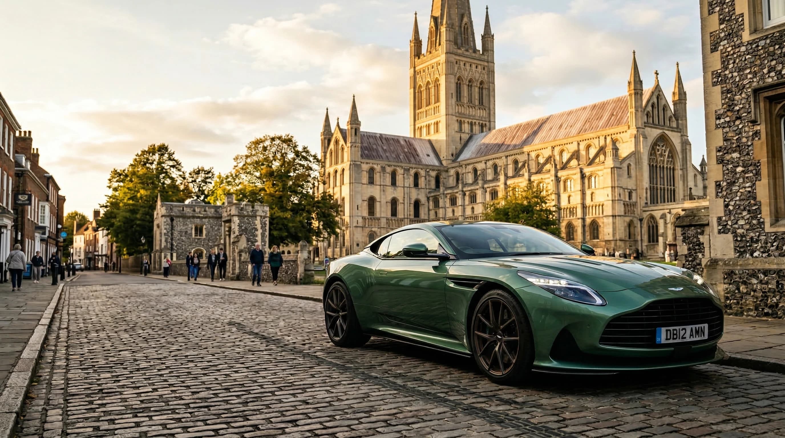 Luxury supercar hire in Norwich — self-drive, chauffeur, and wedding car rental