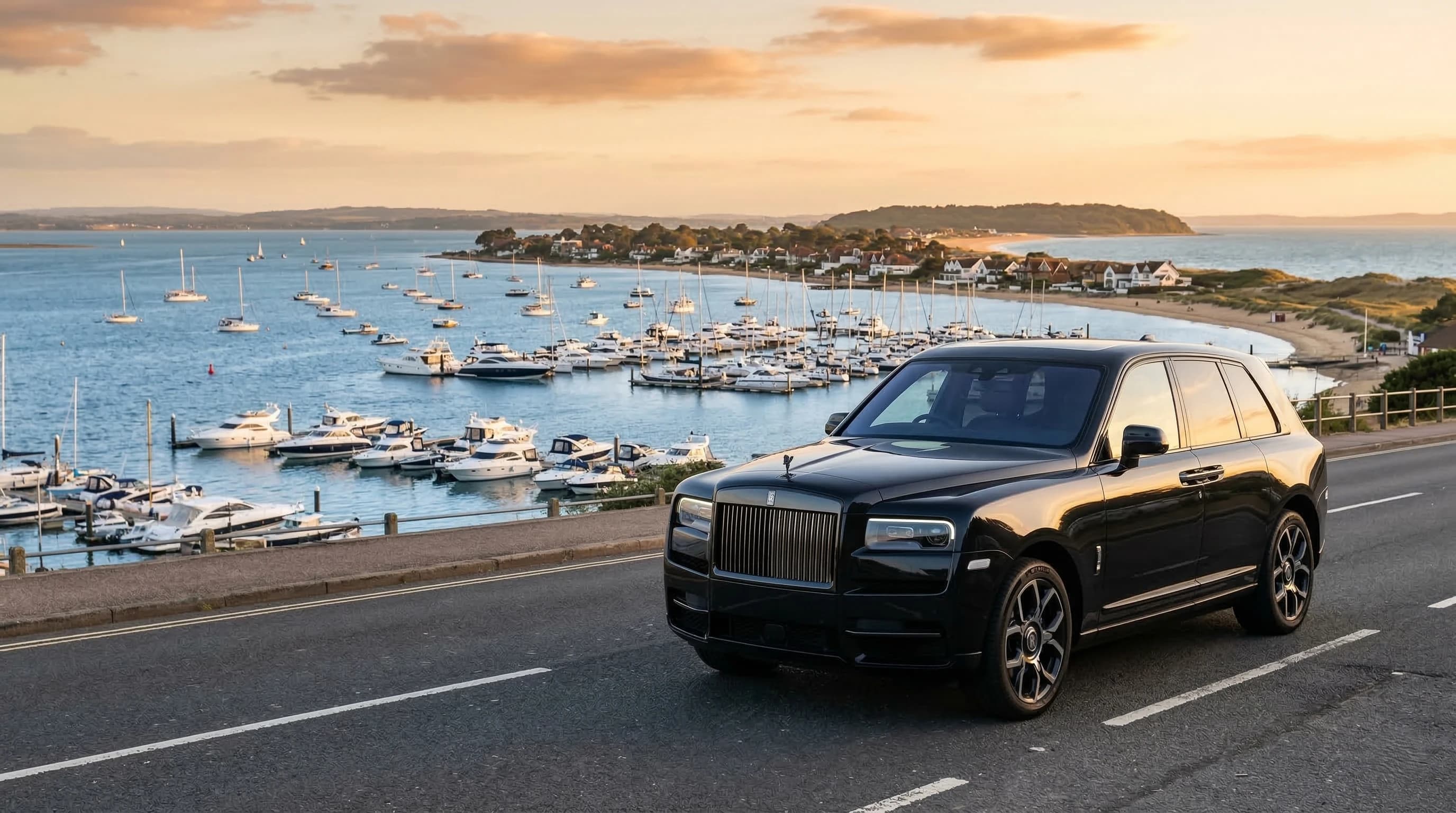 Luxury supercar hire in Poole — self-drive, chauffeur, and wedding car rental