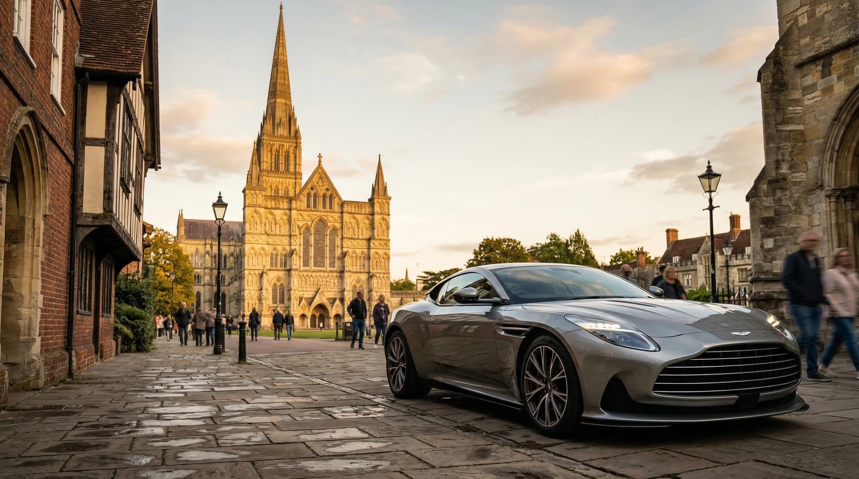 Luxury supercar hire in Salisbury — self-drive, chauffeur, and wedding car rental