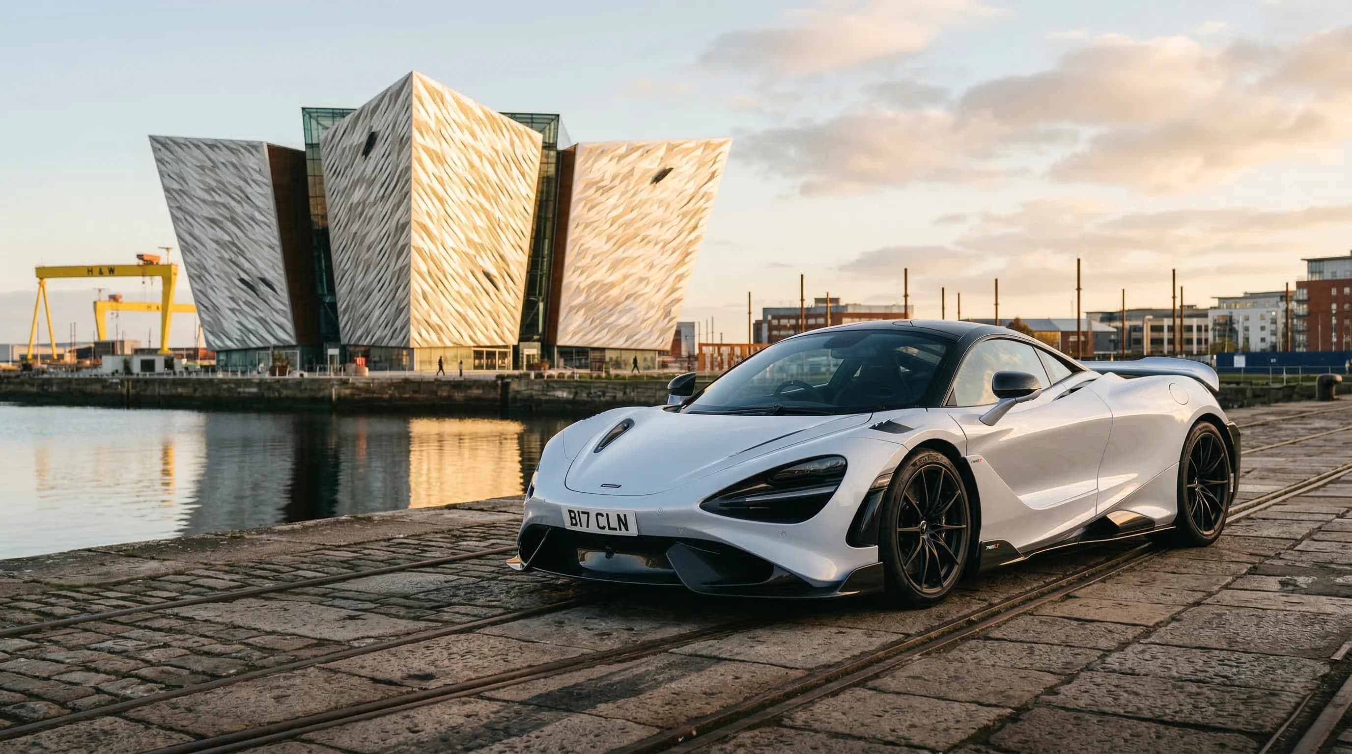 Luxury supercar hire in Belfast — self-drive, chauffeur, and wedding car rental