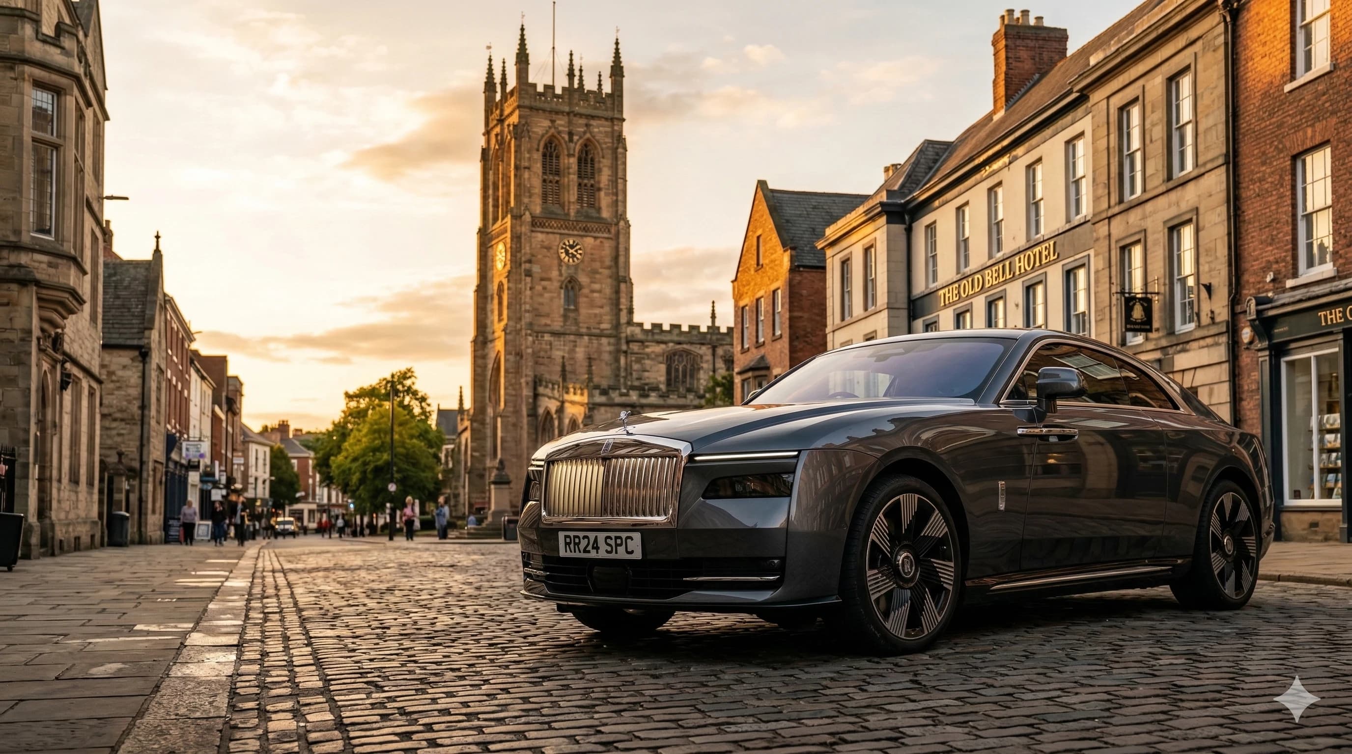 Luxury supercar hire in Derby — self-drive, chauffeur, and wedding car rental