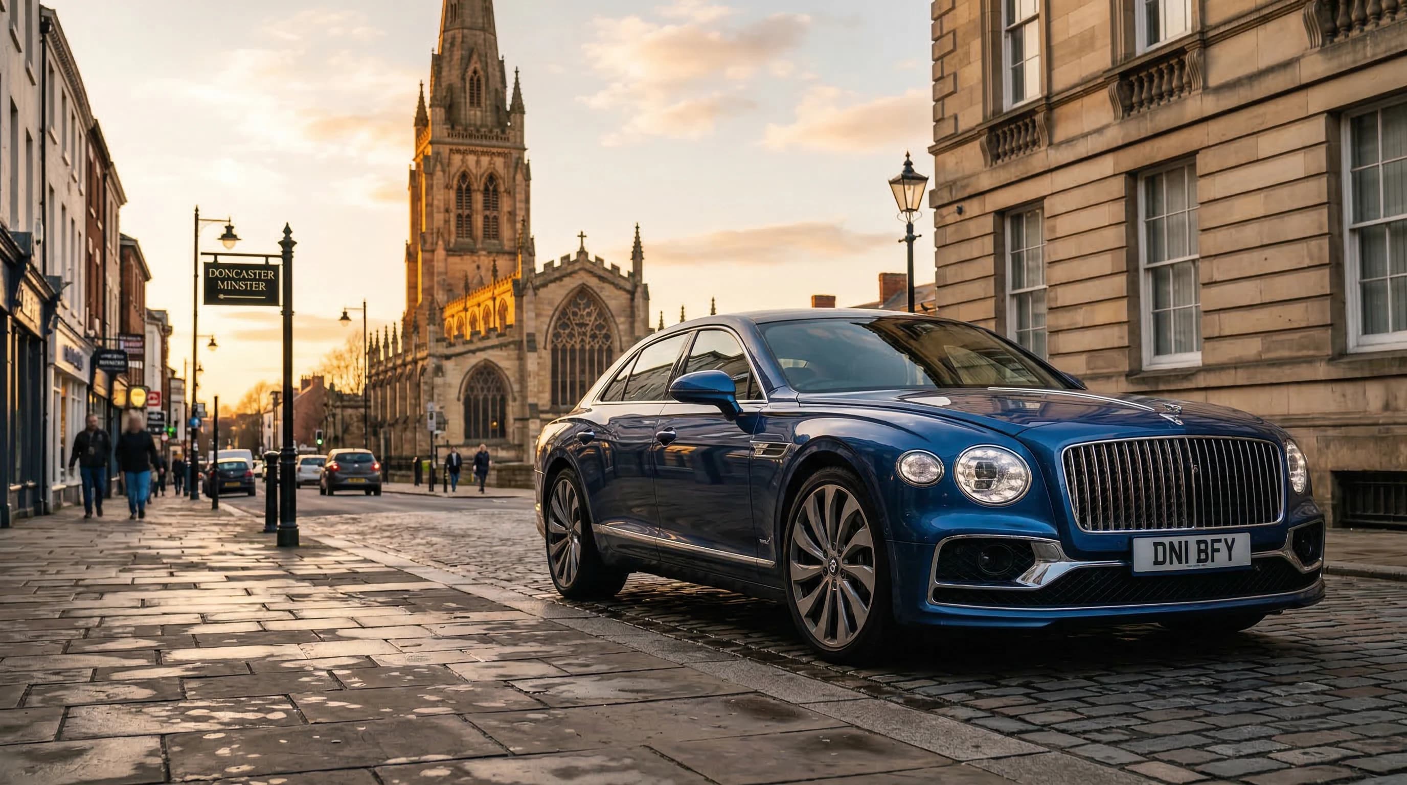 Luxury supercar hire in Doncaster — self-drive, chauffeur, and wedding car rental