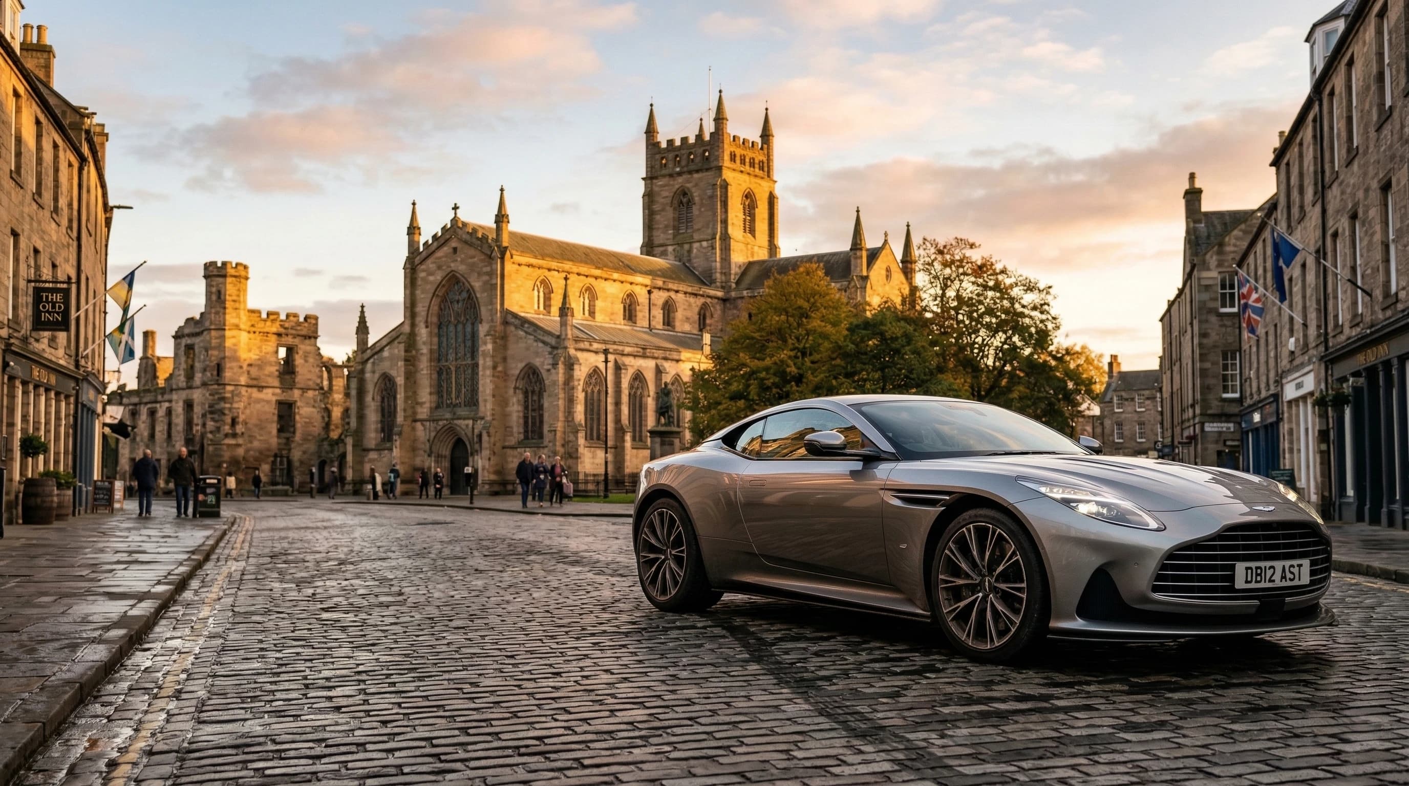 Luxury supercar hire in Dunfermline — self-drive, chauffeur, and wedding car rental