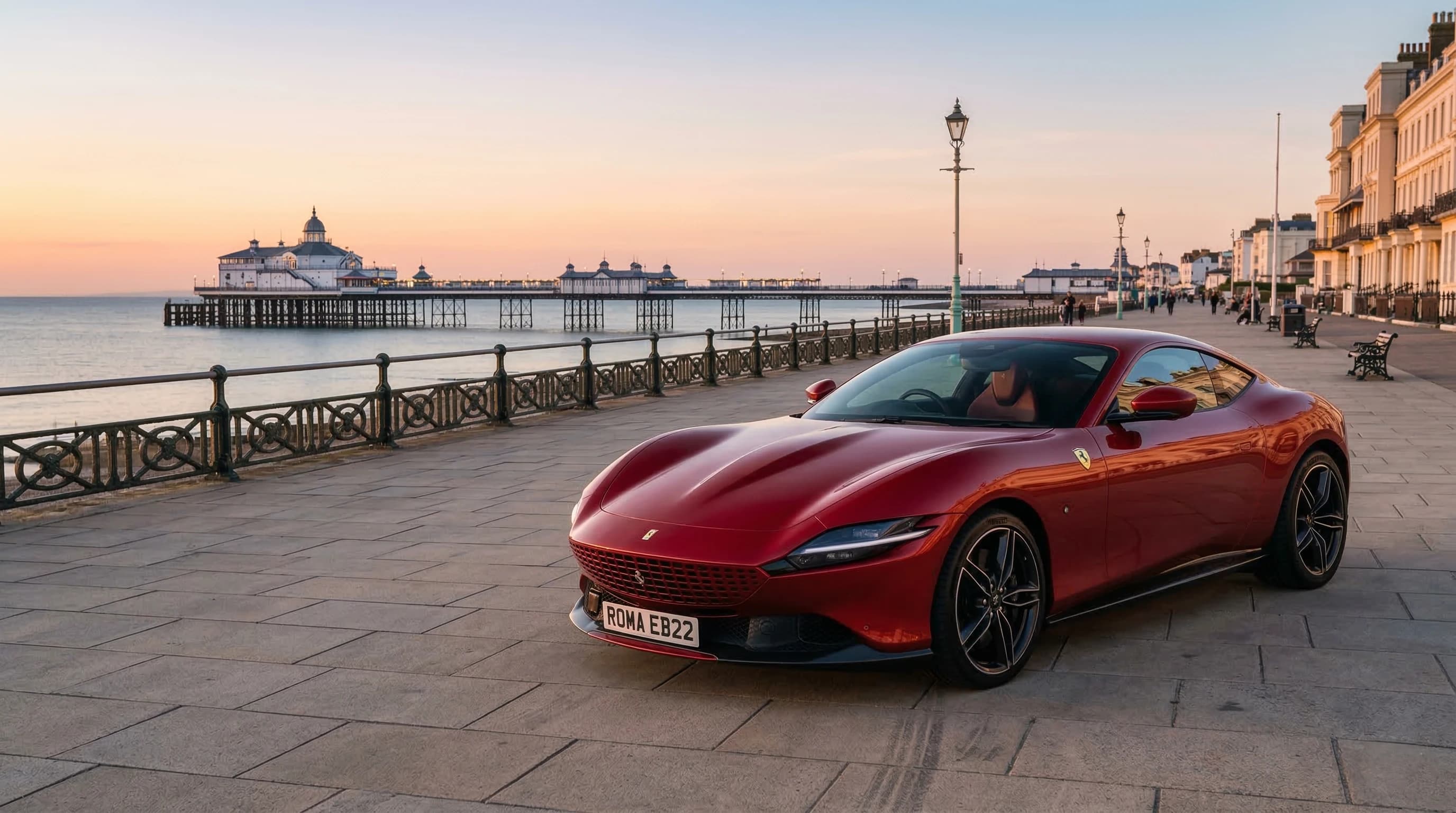 Luxury supercar hire in Eastbourne — self-drive, chauffeur, and wedding car rental