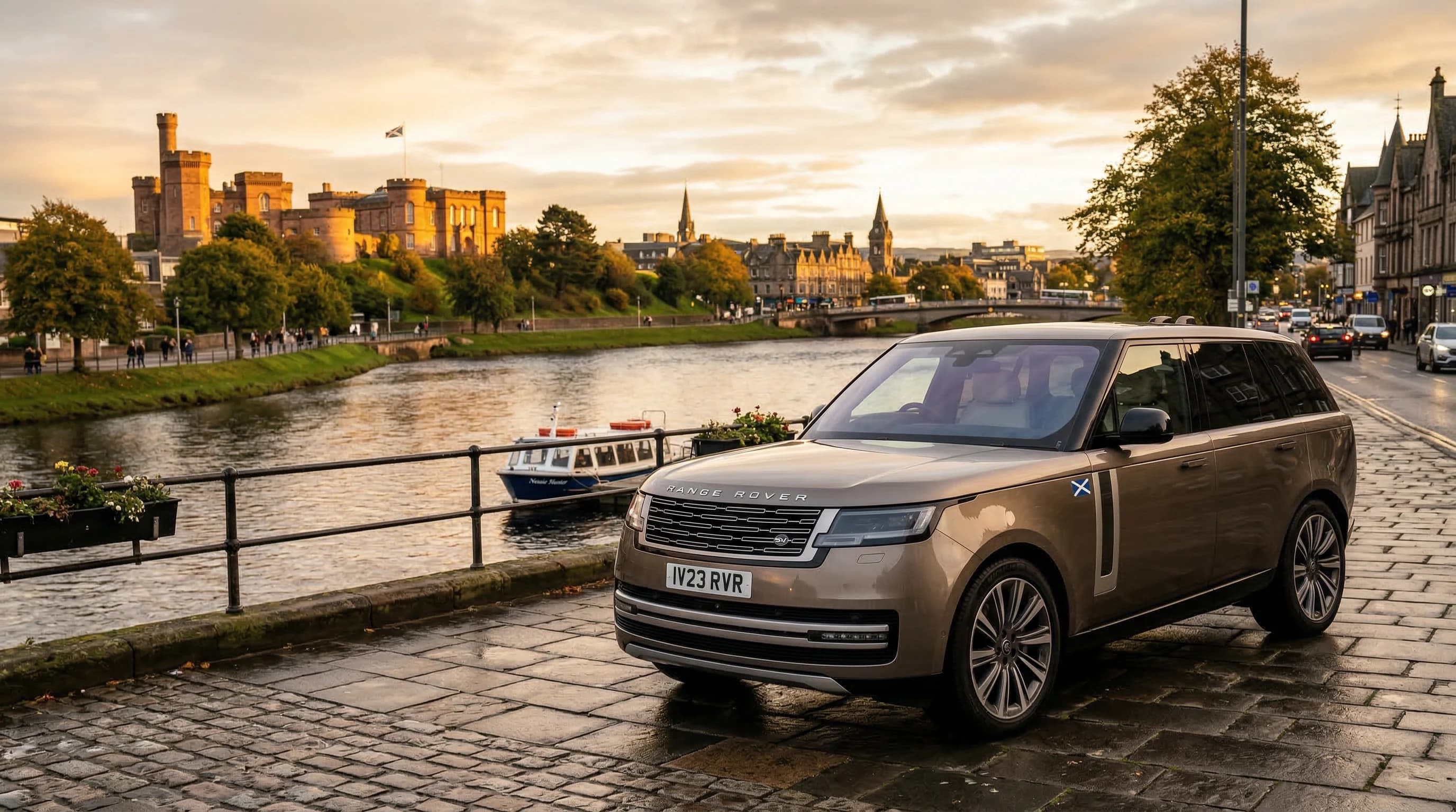 Luxury supercar hire in Inverness — self-drive, chauffeur, and wedding car rental