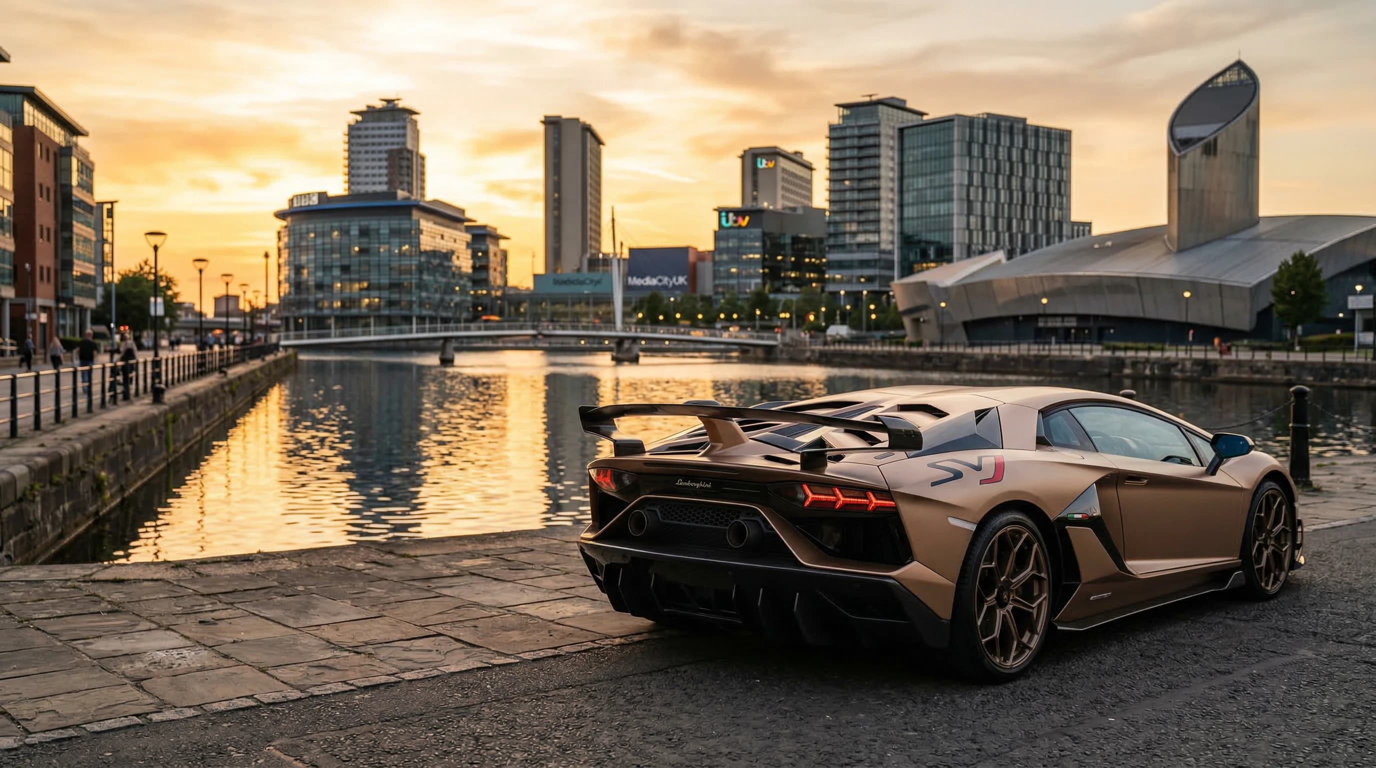 Luxury supercar hire in Salford — self-drive, chauffeur, and wedding car rental