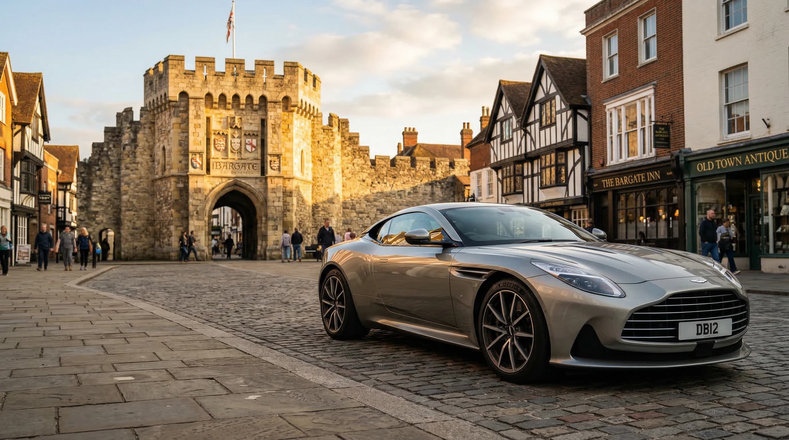 Luxury supercar hire in Southampton — self-drive, chauffeur, and wedding car rental