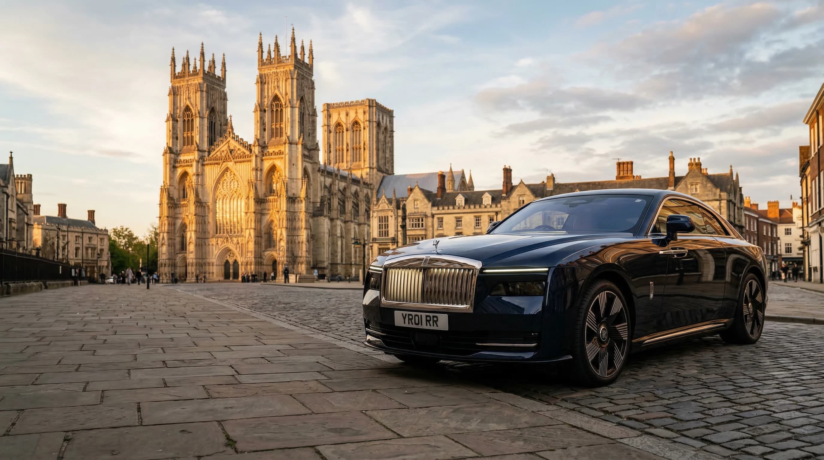 Luxury supercar hire in York — self-drive, chauffeur, and wedding car rental