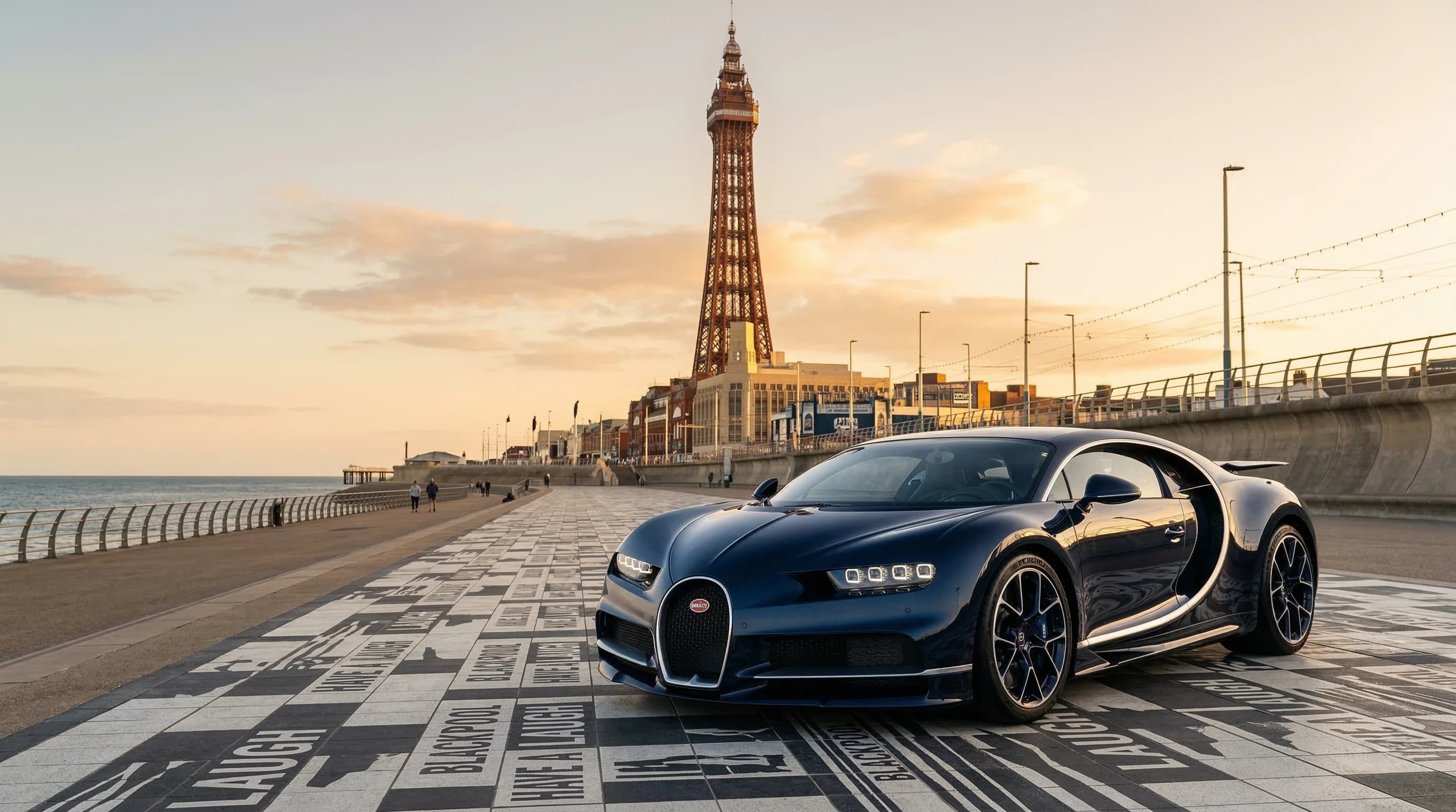 Luxury supercar hire in Blackpool — self-drive, chauffeur, and wedding car rental