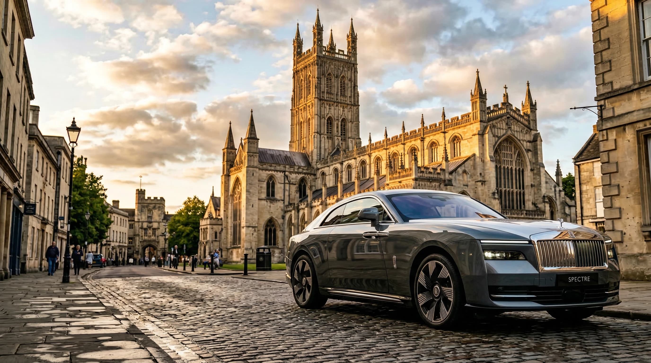 Luxury supercar hire in Gloucester — self-drive, chauffeur, and wedding car rental