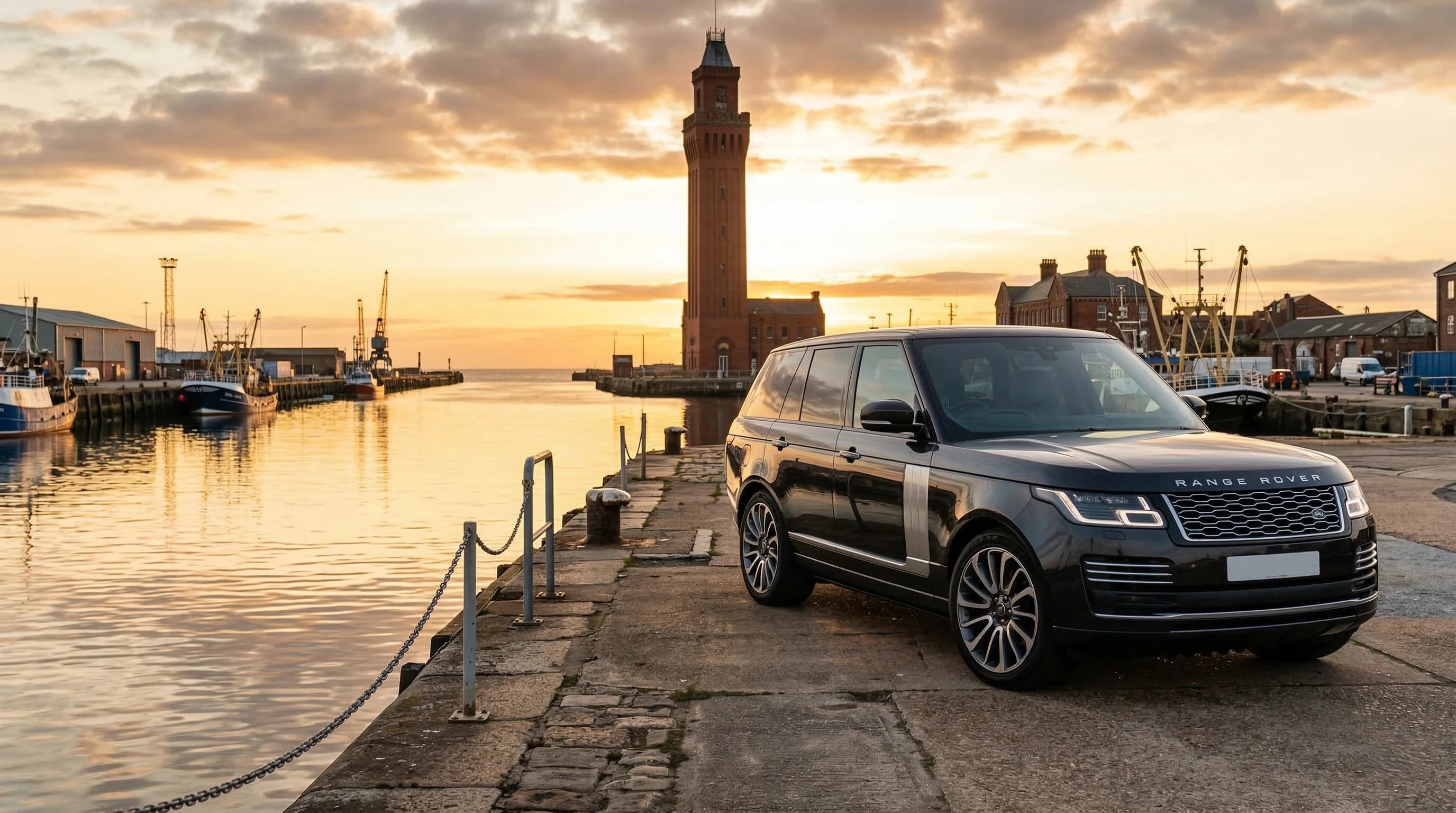 Luxury supercar hire in Grimsby — self-drive, chauffeur, and wedding car rental