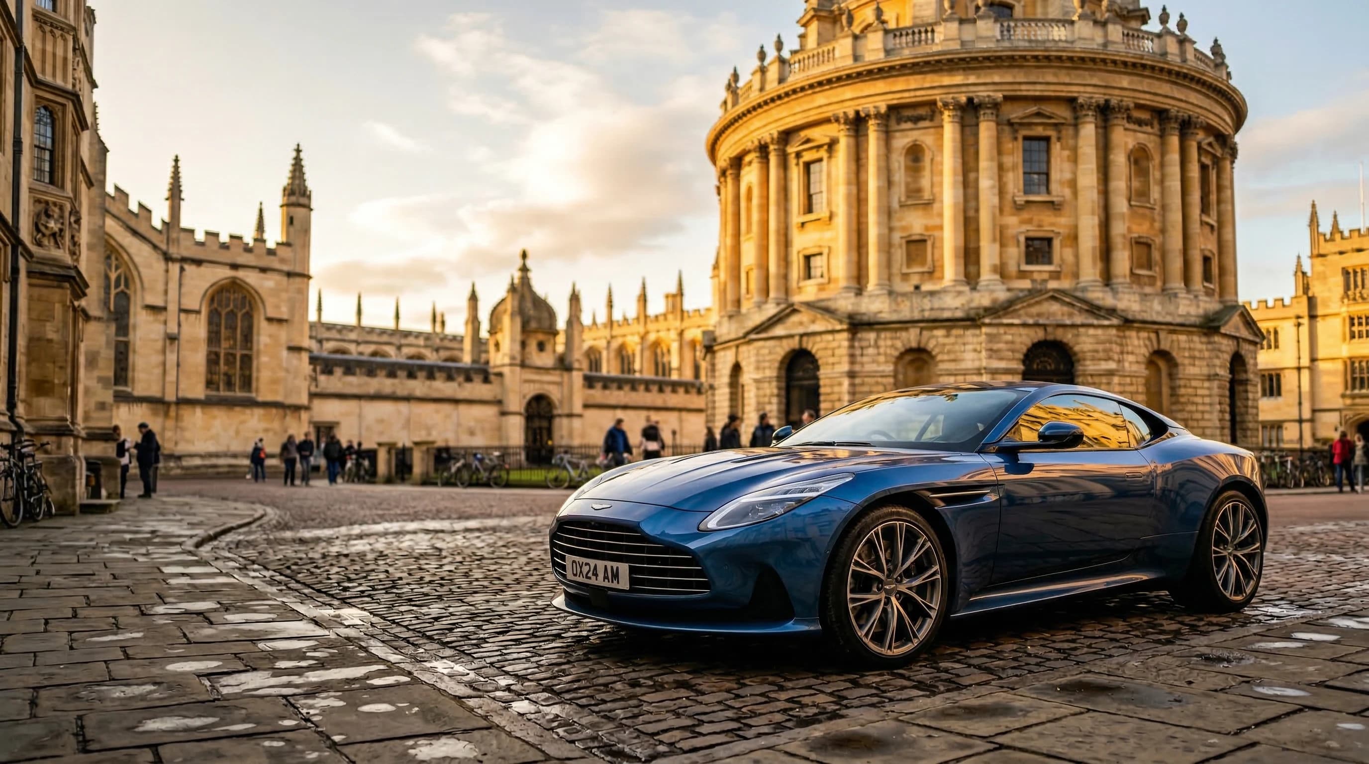 Luxury supercar hire in Oxford — self-drive, chauffeur, and wedding car rental