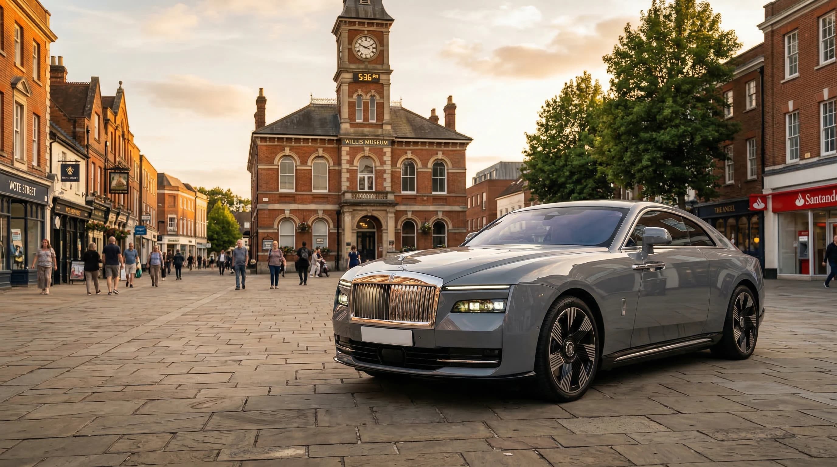 Luxury supercar hire in Basingstoke — self-drive, chauffeur, and wedding car rental