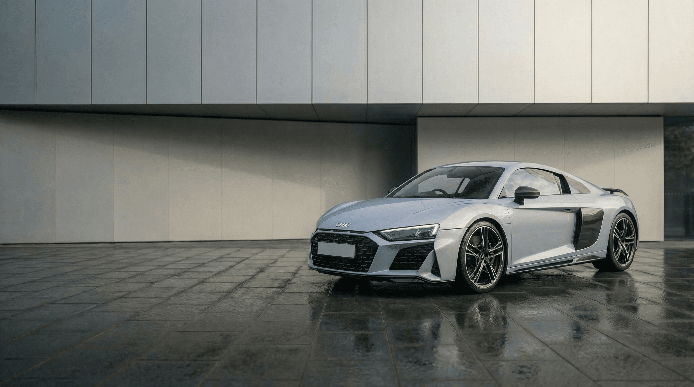 Audi R8 V10 supercar available for hire in the UK