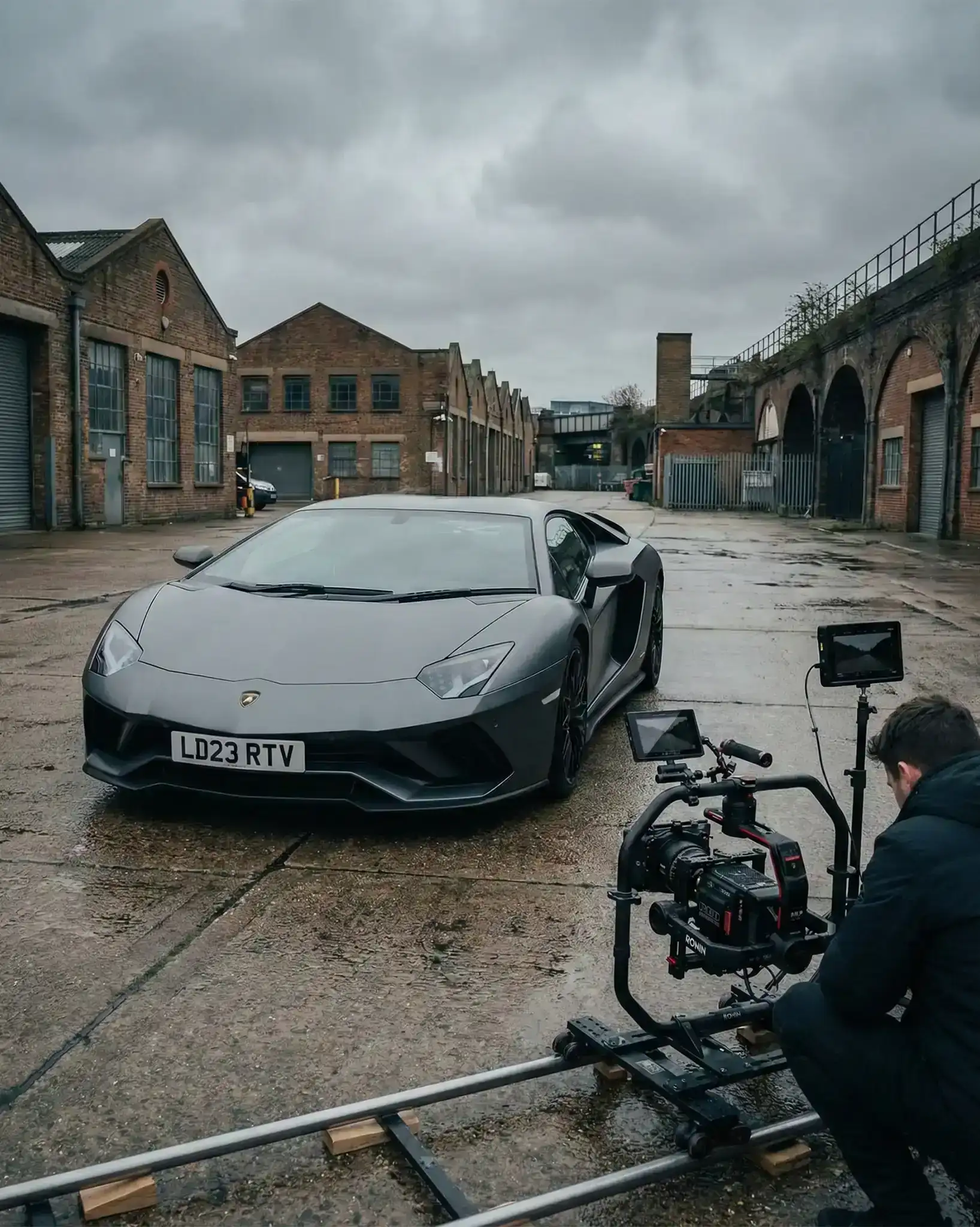 Film & TV Production in London — Supercars and luxury vehicles for film shoots, commercials, and TV production across London and the Home Counties.