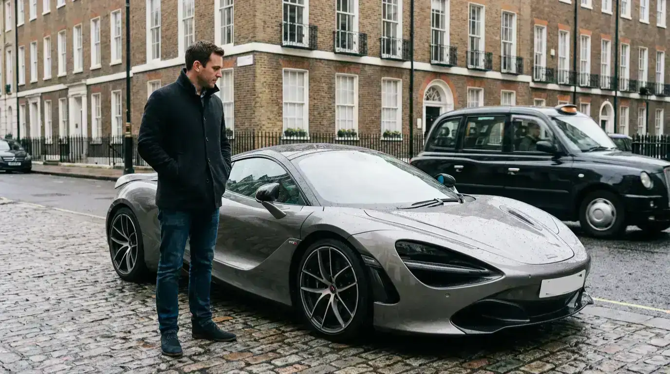 McLaren 720S in Stirling