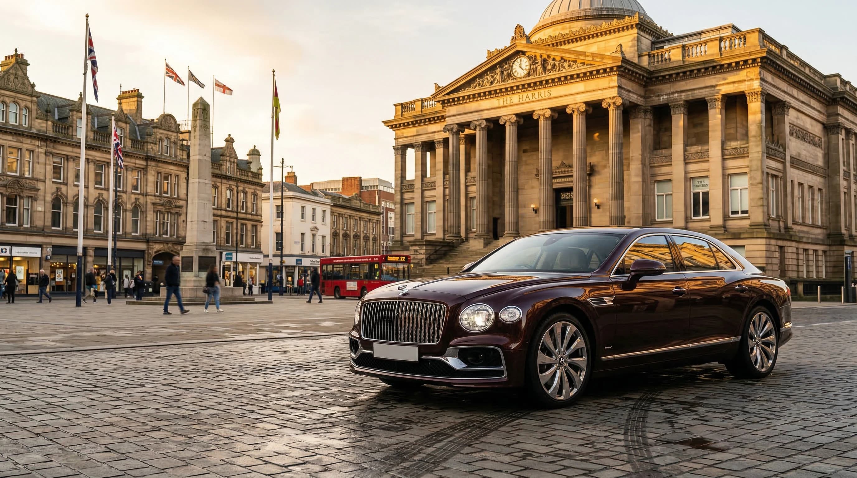 Luxury supercar hire in Preston — self-drive, chauffeur, and wedding car rental