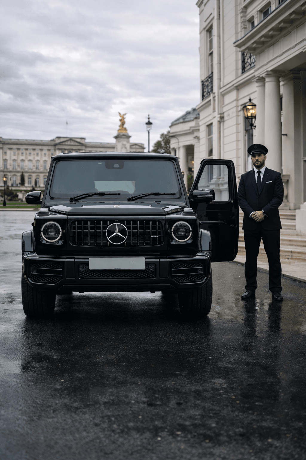 Luxury vehicle showcase