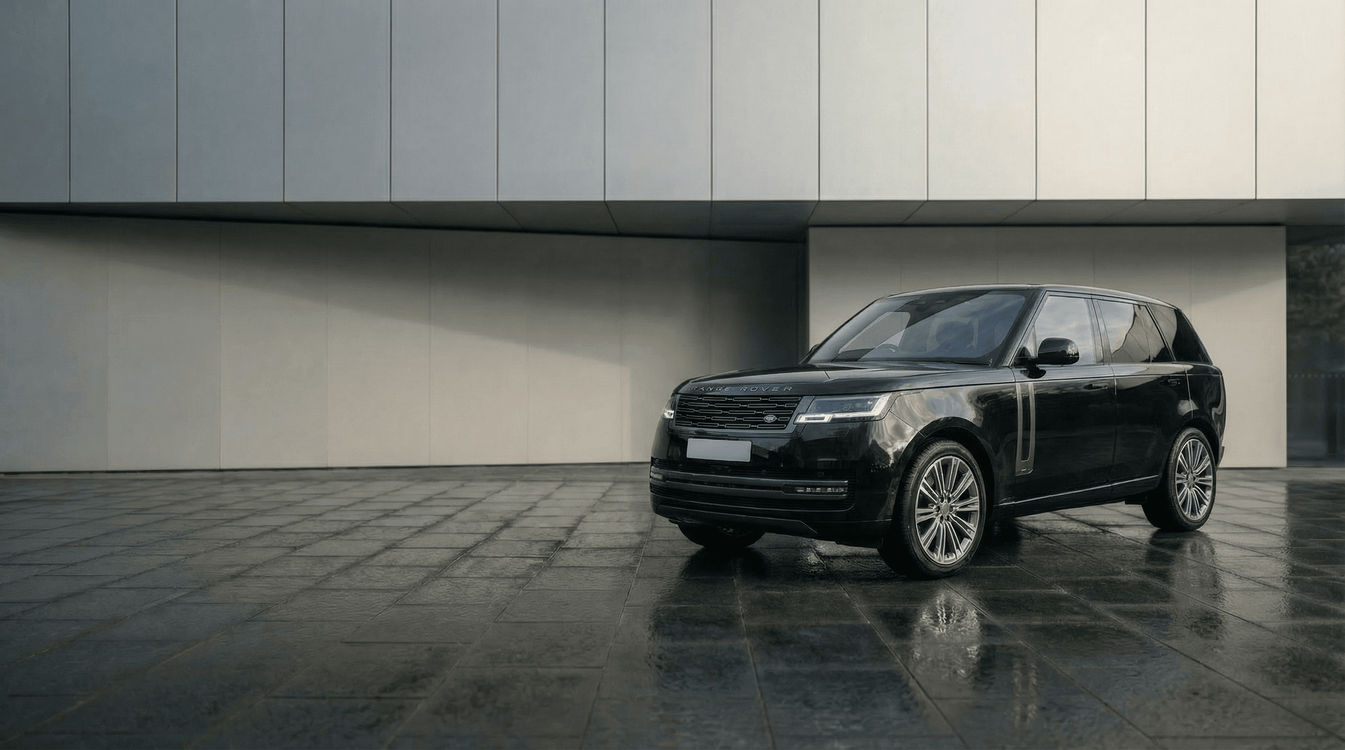 Range Rover luxury SUV available for hire in the UK