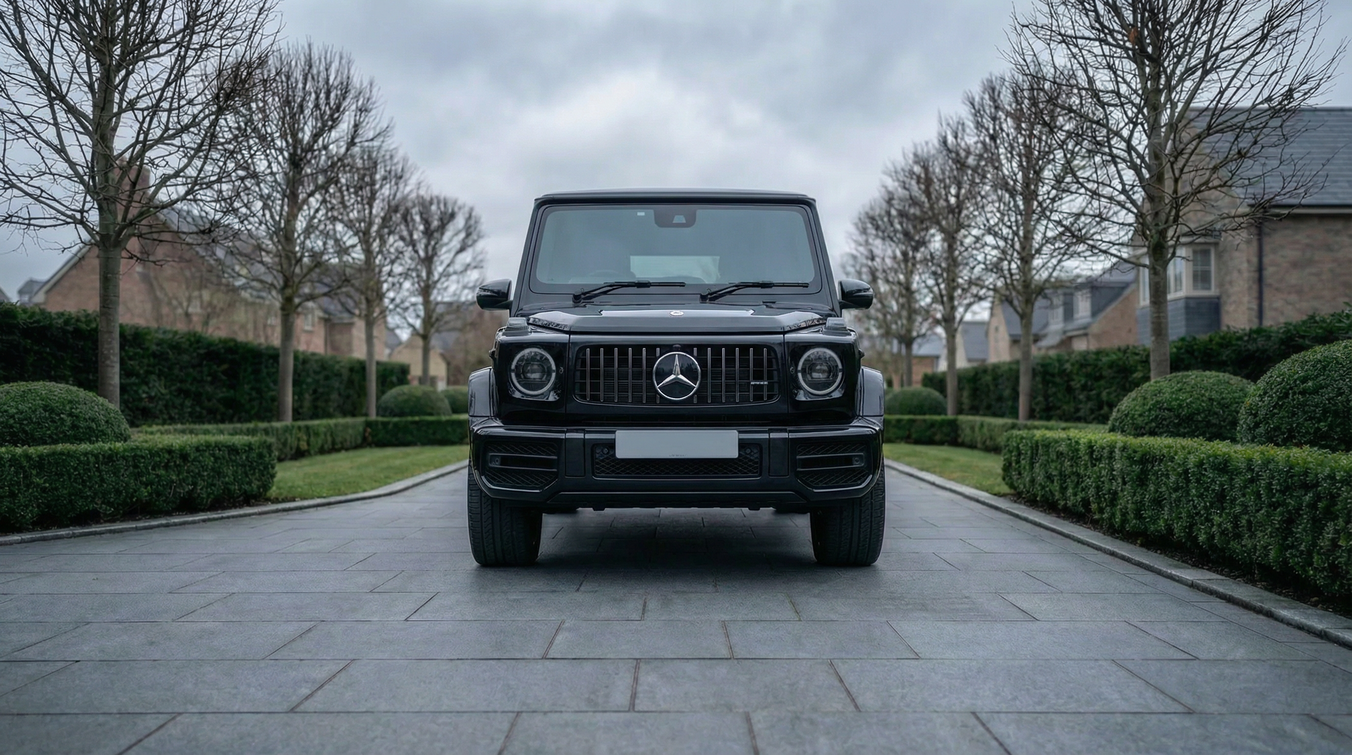 Mercedes AMG G63 available for chauffeur hire in Leeds — luxury SUV for events and group transfers