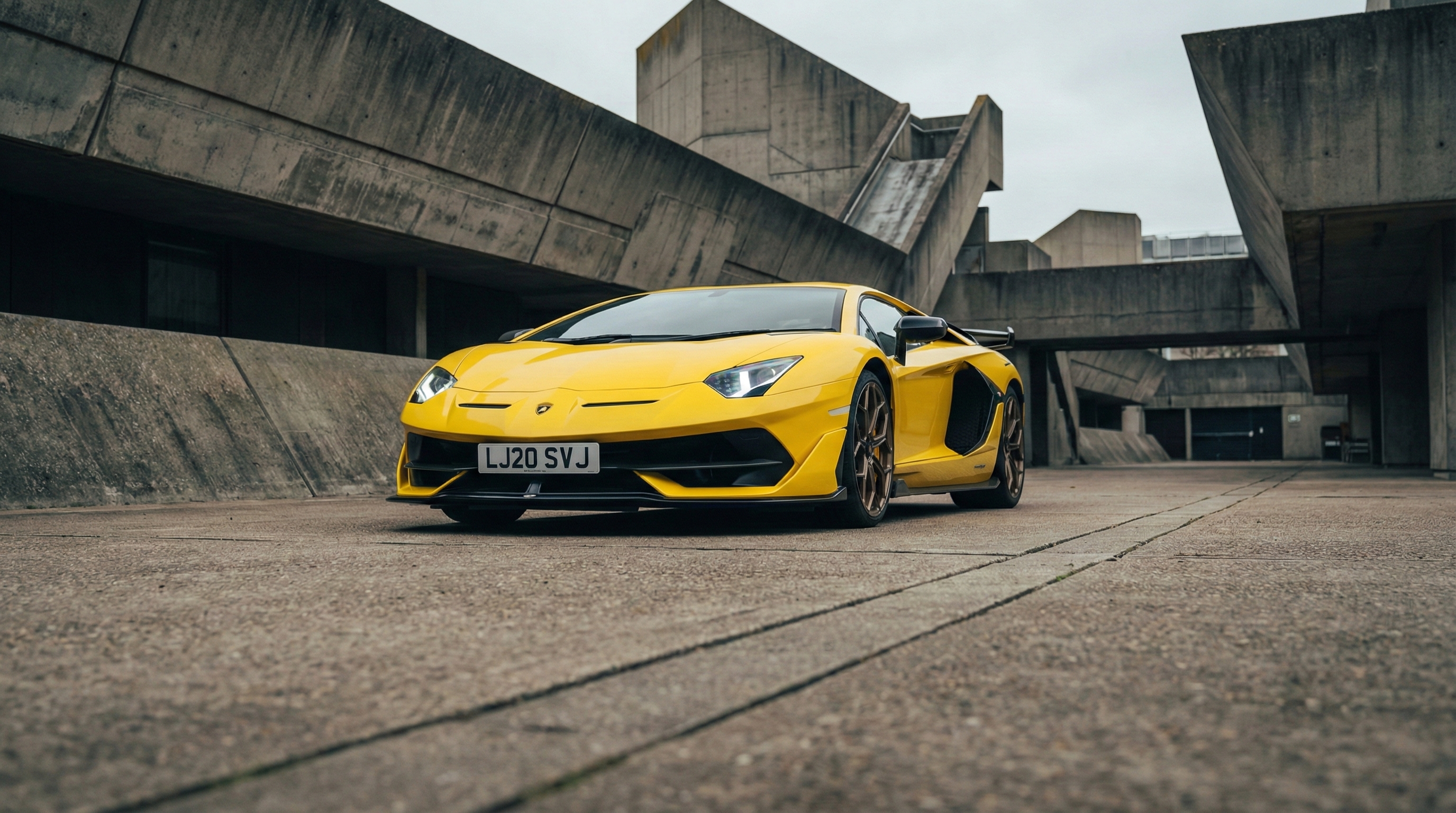 Lamborghini for a commercial production shoot in Leeds — automotive and luxury brand advertising