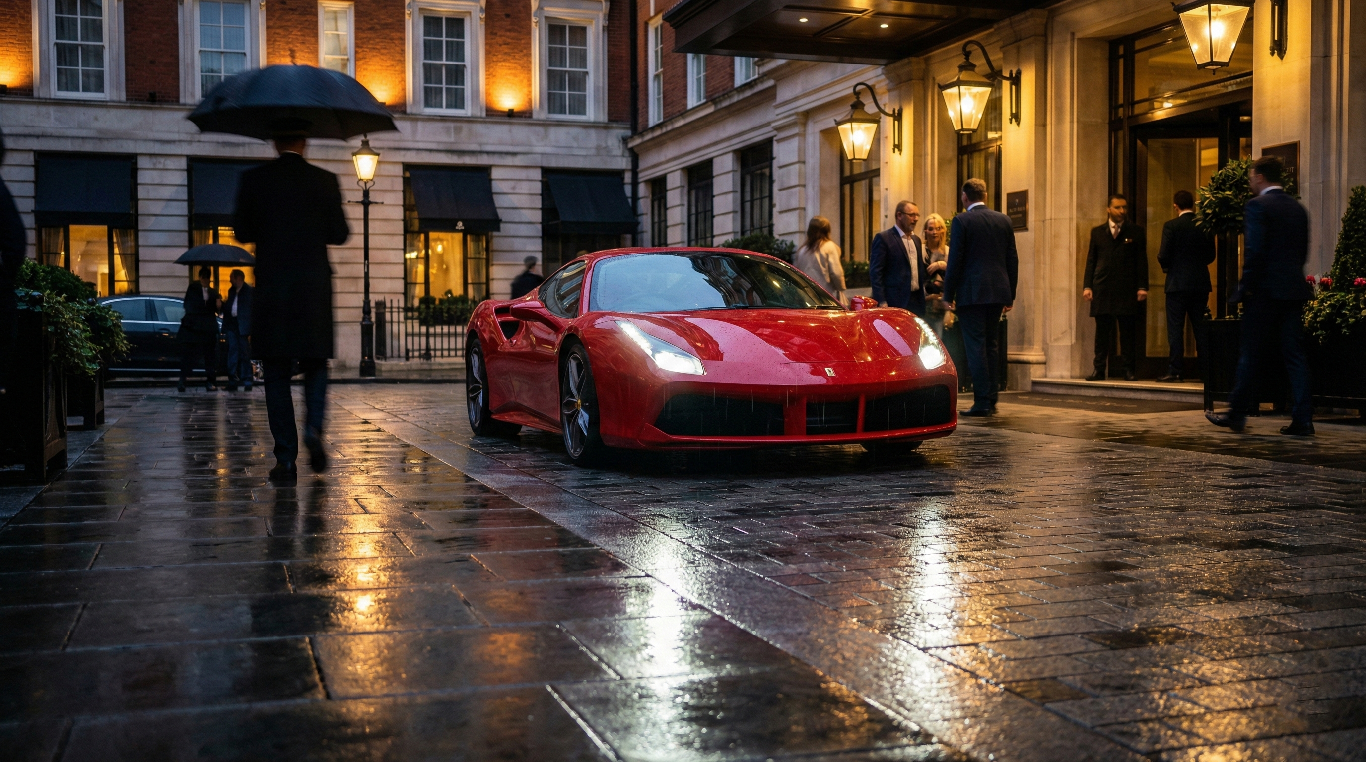 Ferrari for special occasions — hourly hire in Leeds for content creation, Instagram reels and TikTok