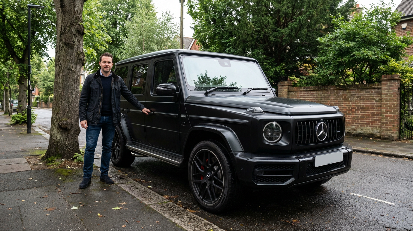 Mercedes G63 AMG used for corporate relocation to Leeds — long-term hire for executives arriving in West Yorkshire