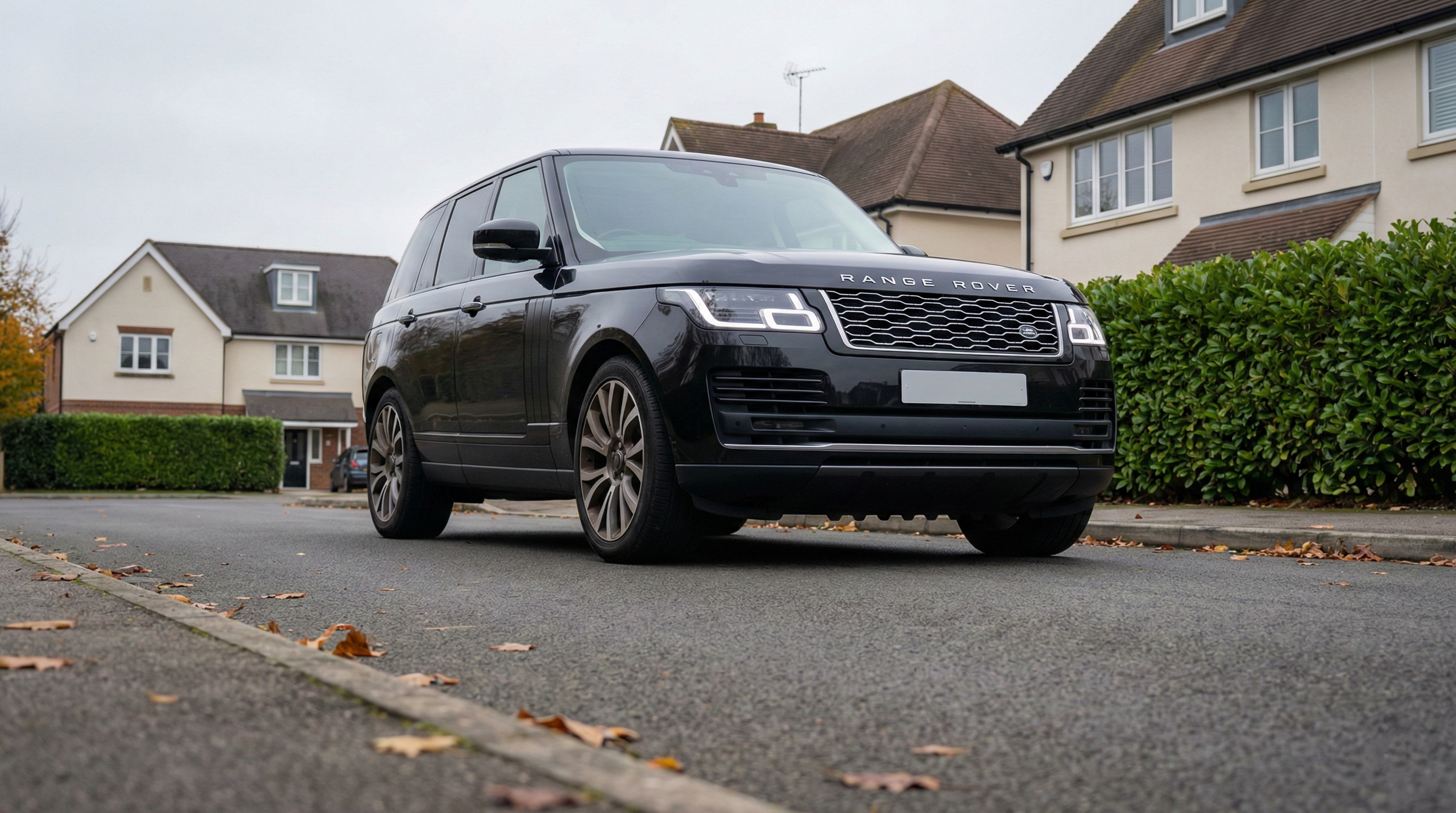 Range Rover Autobiography being prepared for delivery for long-term car hire in Leeds — pre-hire preparation and vehicle check