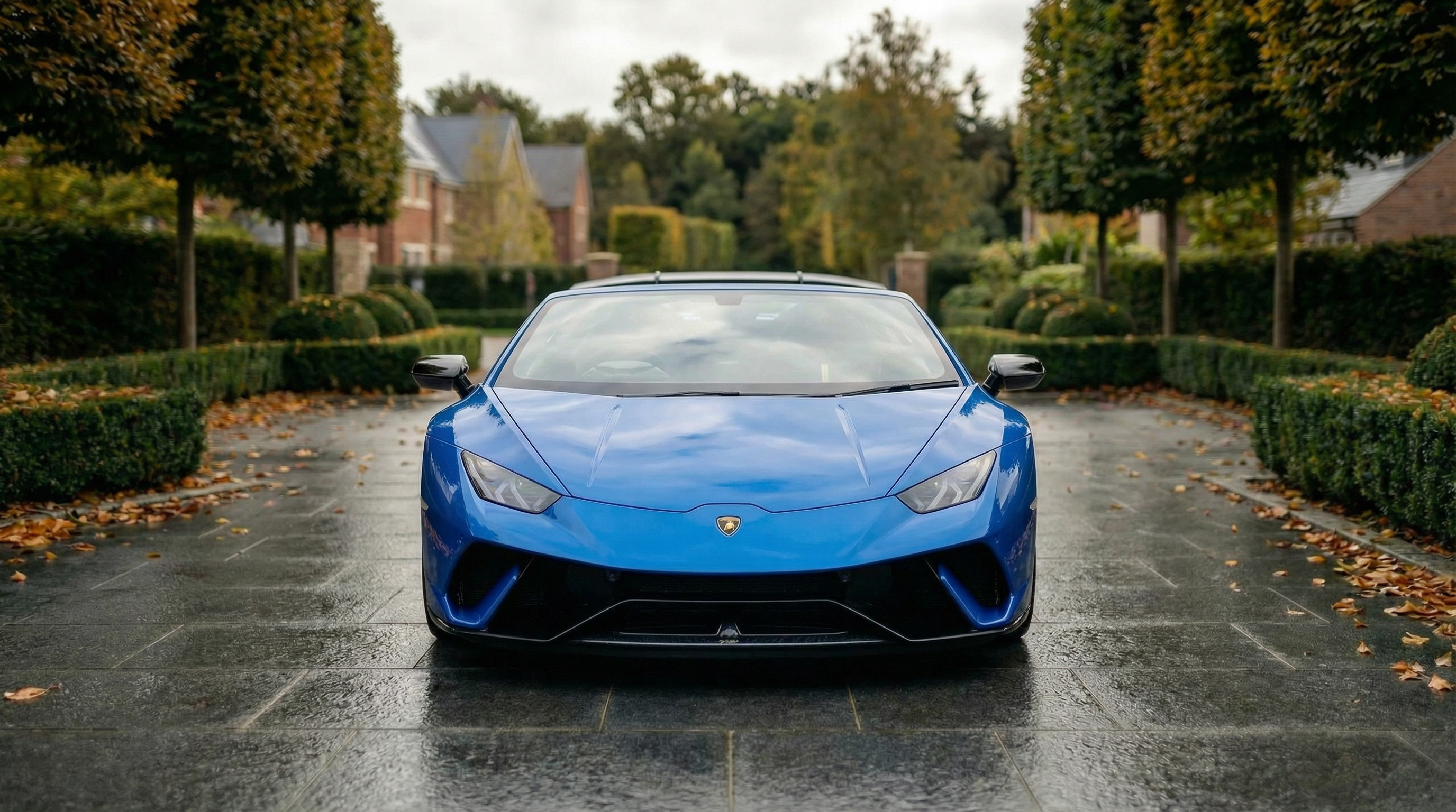 Lamborghini Hurac&aacute;n Performante for film and TV hire in York — production hero car for Yorkshire shoots