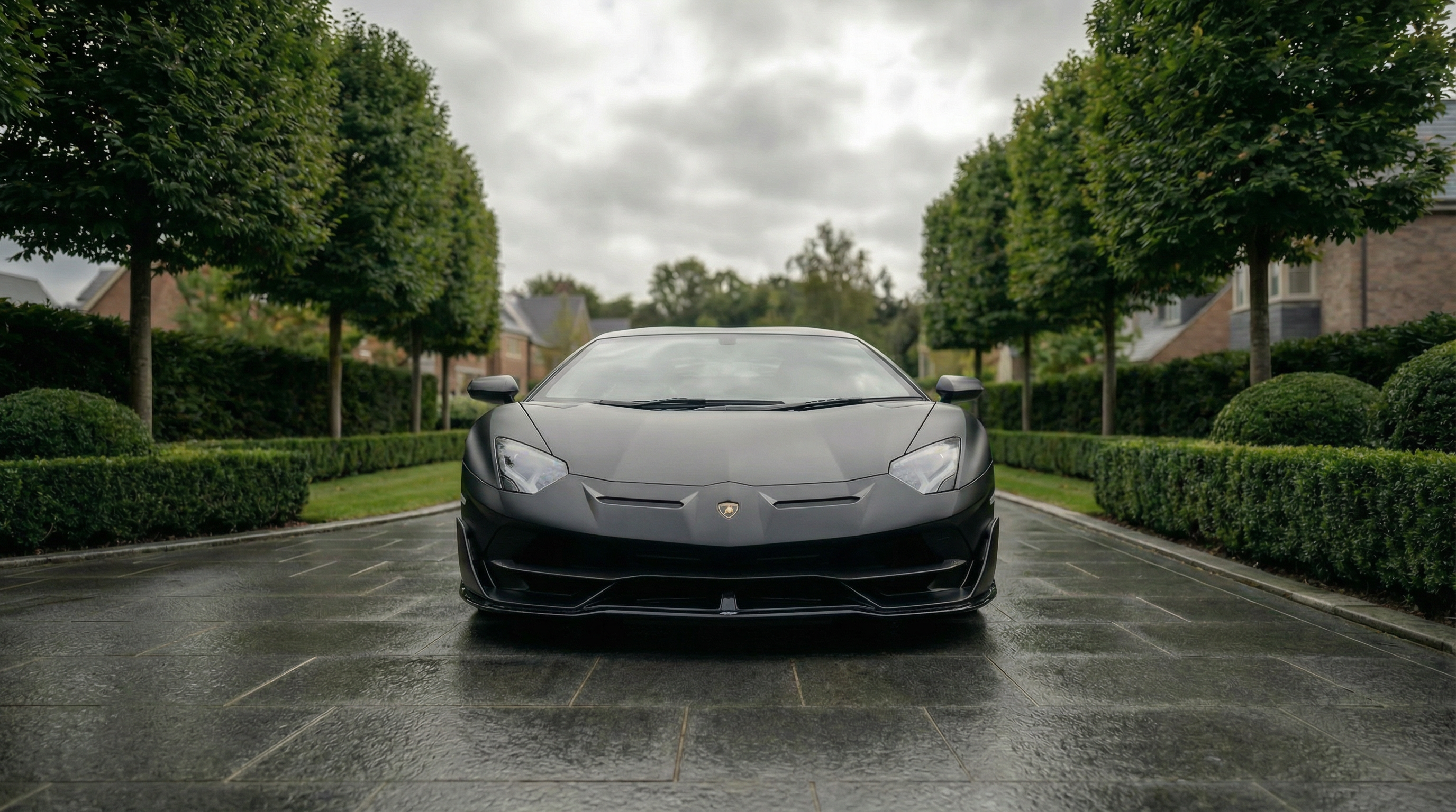 Lamborghini Aventador SVJ for photoshoot hire in York — angular supercar for dramatic car photography