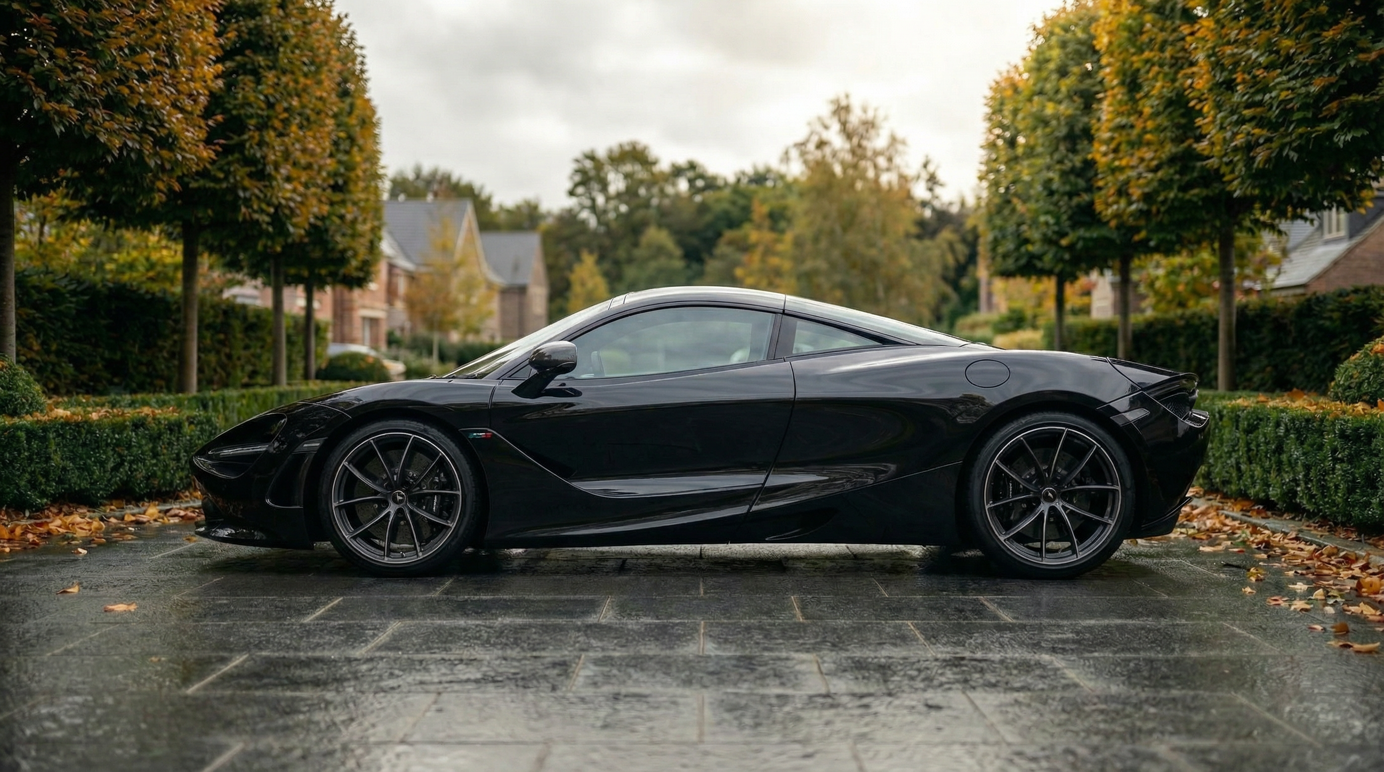 McLaren 720S for a commercial brand campaign photoshoot in York and North Yorkshire